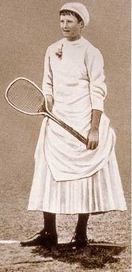 Charlotte ‶Lottie″ Dod Prefered Tennis Outfit.